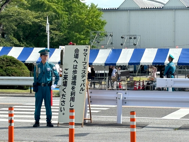 納涼祭開催に伴う臨時警備 ﾌﾞﾘﾁﾞｽﾄﾝ彦根工場